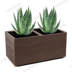 ქოთანი ყვავილის LAMELA KARO ECO wood board 78x39x39,4 სმ
