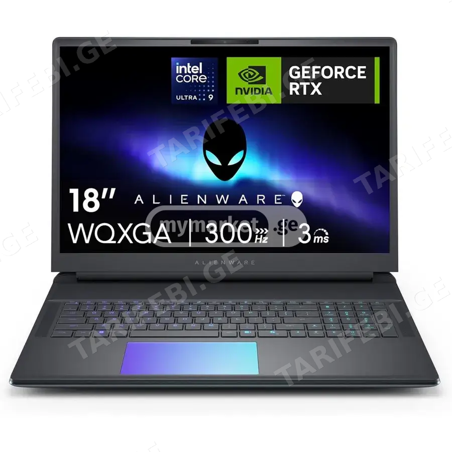 DELL Alienware 18 | RTX 5080 | 300Hz | გეიმინ ლეპტოპი