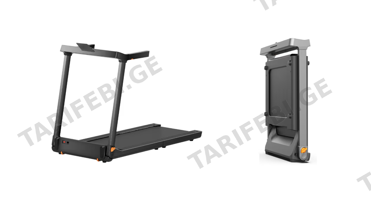 სარბენი ბილიკი Kingsmith G1TRG1F, Walking Pad, Black/Grey
