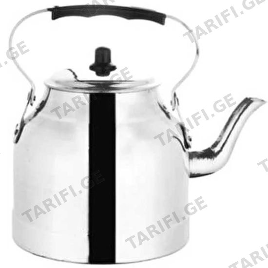 ალუმინის ჩაიდანი DELUX UST107 ELIF 27316 (24 CM, 6.3 L)