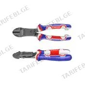 ბრტყელტუჩა 9"/228mm Compound action diagonal cutting pliers