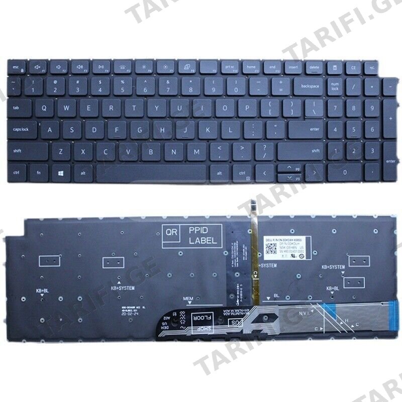 Dell Vostro 15 3510 3515 3520 3525 5510 5515 3535 P106F Keyb