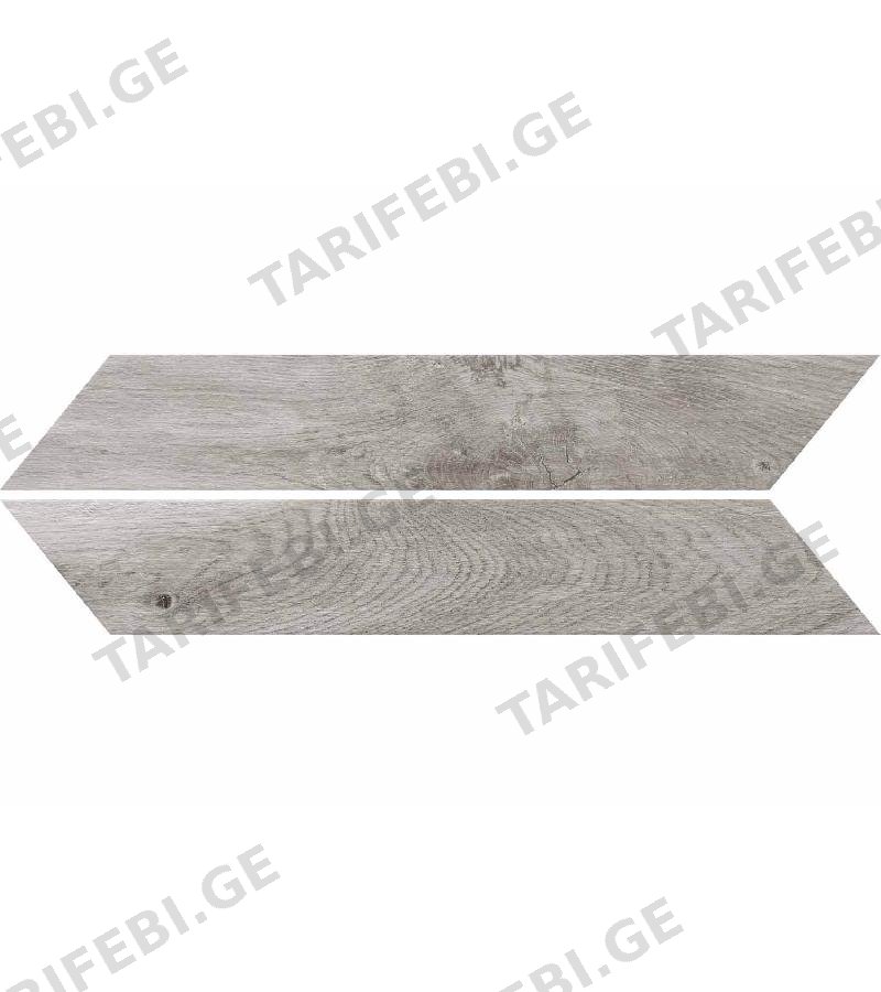 კერამ. ფილა ” CHEVRON BORNEO GRIS 8.5X44 ROCA S.A