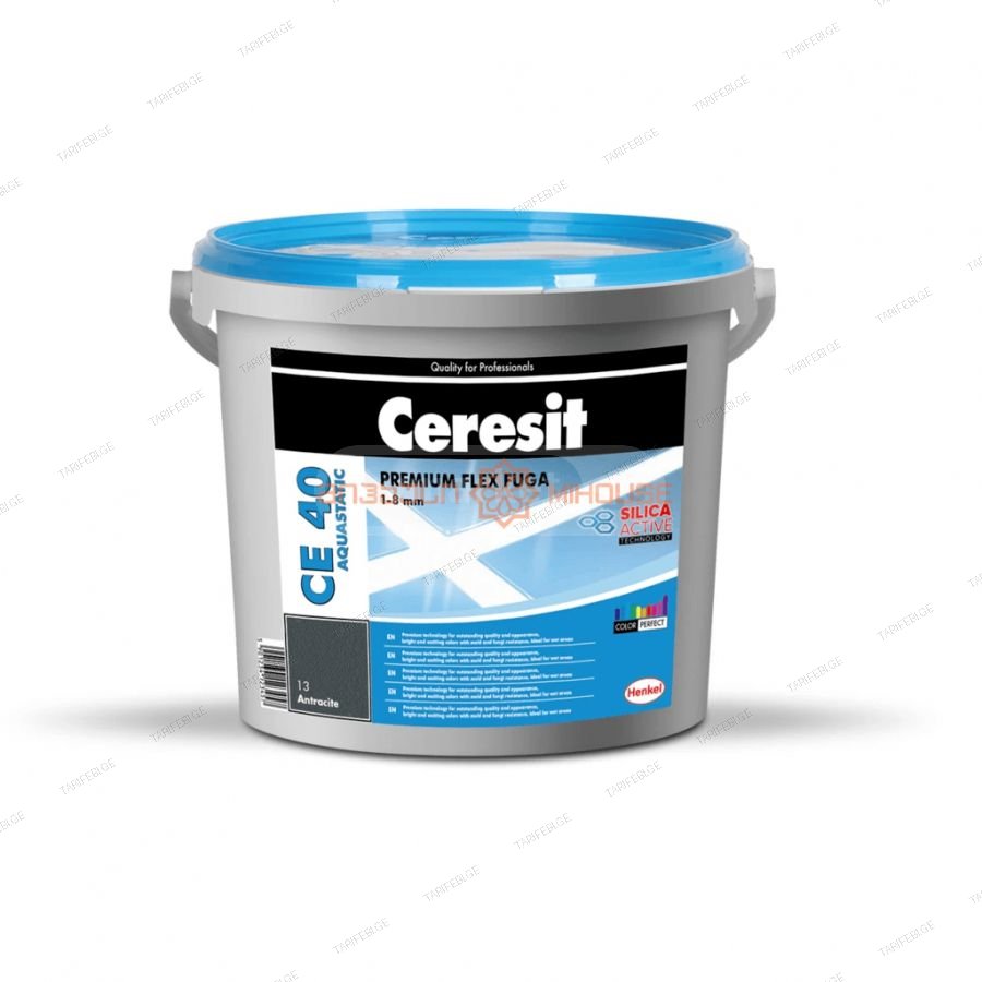 ფუგა ceresit CE-40 2 კგ წყალმდეგი (ღია ნაცრისფერი)