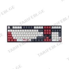 VARMILO VEM108 BEIJING OPERA EC V2 VIOLET სადენიანი მექანიკური კლავიატურა