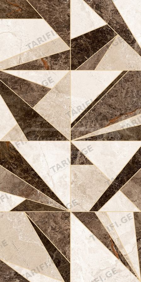 კედლის ფილა Anka LIMA BROWN DÉCOR 30x60 დეკორი