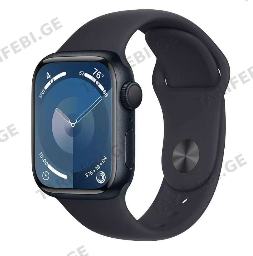 სმარტ საათი Apple Watch Series 9 GPS 41mm Midnight MR8X3QI/A