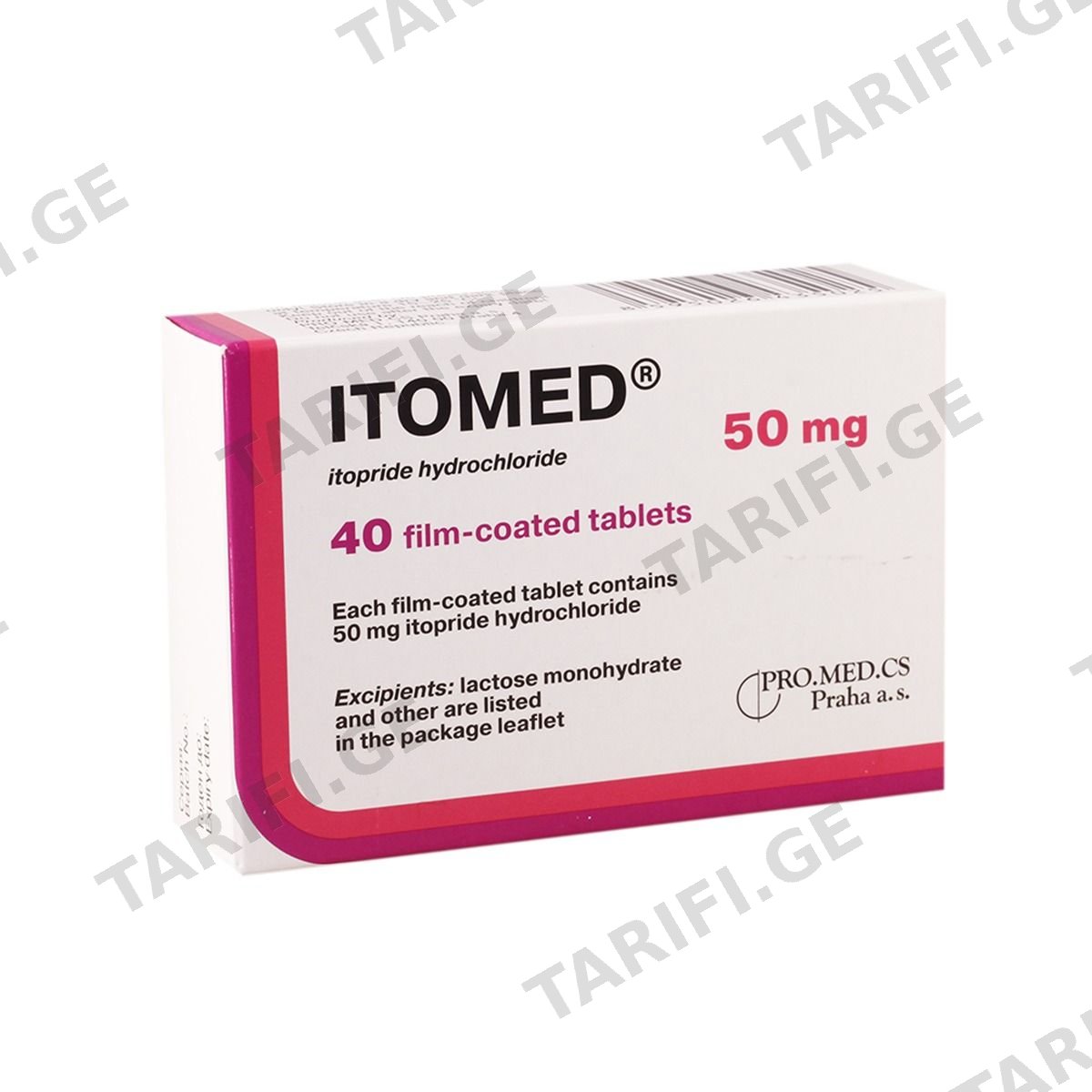 იტომედი - Itomed 50მგ 40 ტაბლეტი