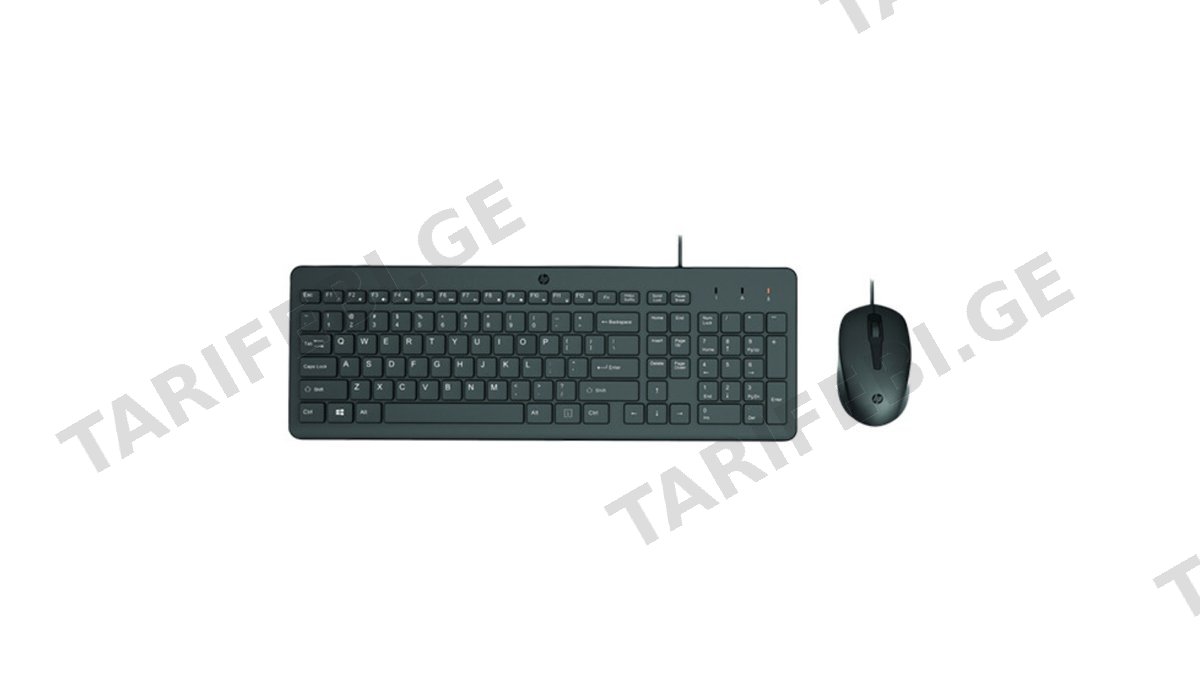 HP 150 Wired Mouse and Keyboard 240J7AA