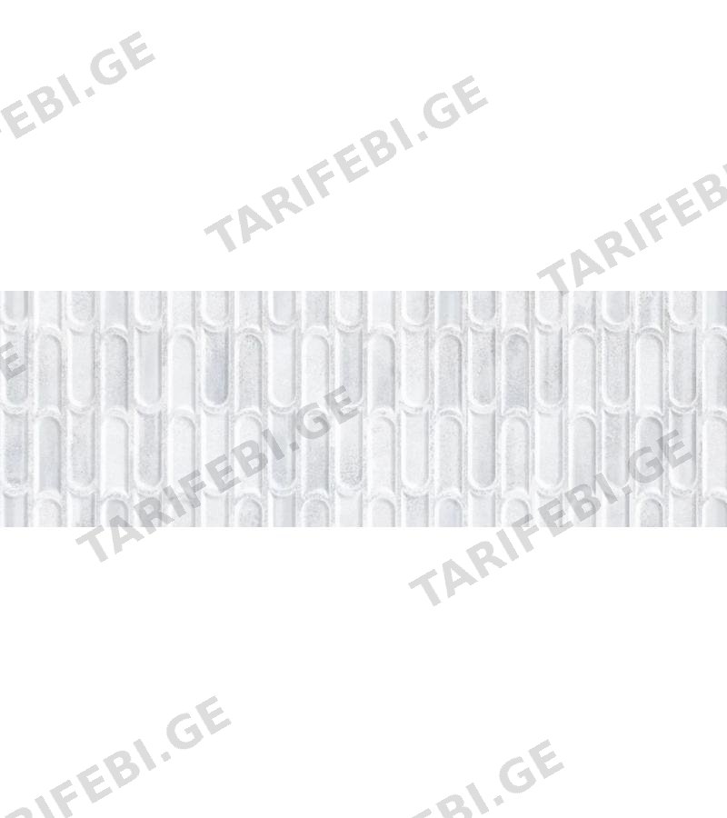 კერამ. ფილა ”MT CHROME CONCEPT BLANCO 30X90 მწარ. METROPOL