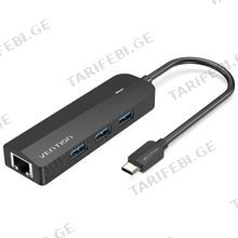 VENTION TGPBB Type-C USB ჰაბი
