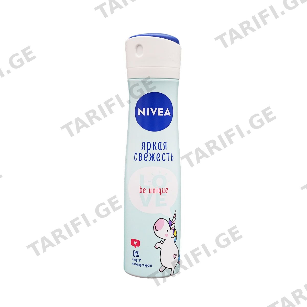 დეოდორანტი სპრეი Love 150მლ 7400 ნივეა - Nivea