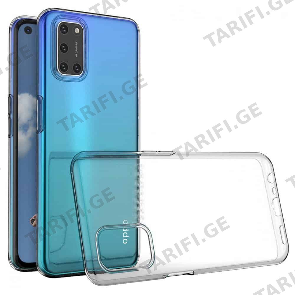 Oppo A92 Lux Clear Case გამჭვირვალე სილიკონის ქეისი