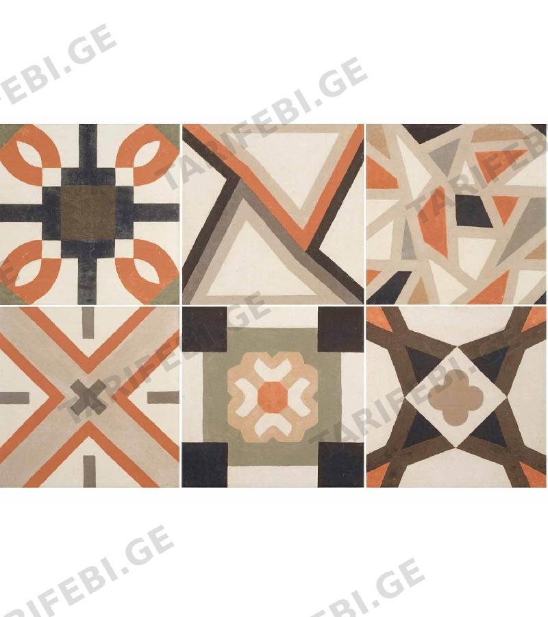 კერამ. ფილა ” NIZA CORAL ” 20X20 ROCA S.A