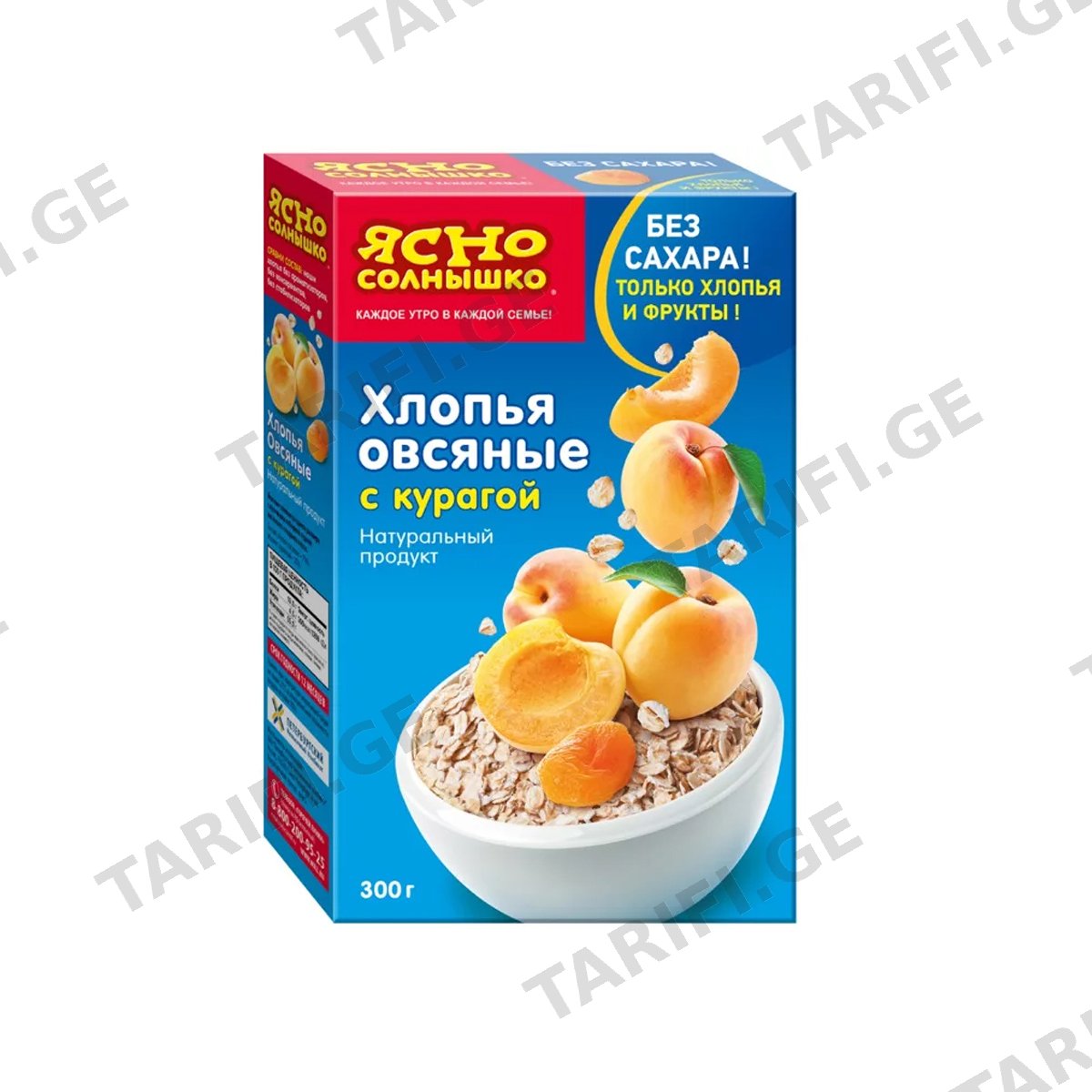 ფანტელი შვრიის "სოლნიშკო" გარგარი 300გრ