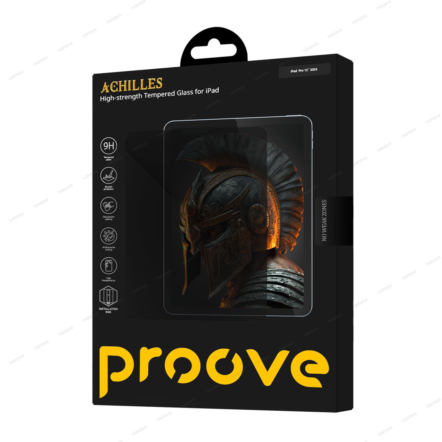 Protective glass Proove Achilles for iPad Pro 13 (2024)