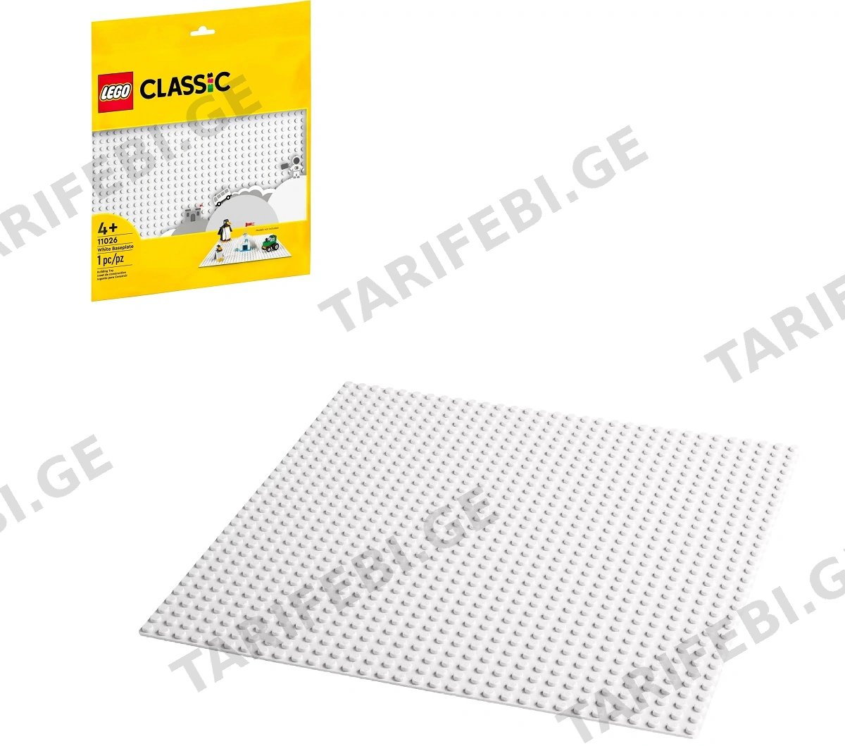 ლეგო White Baseplate