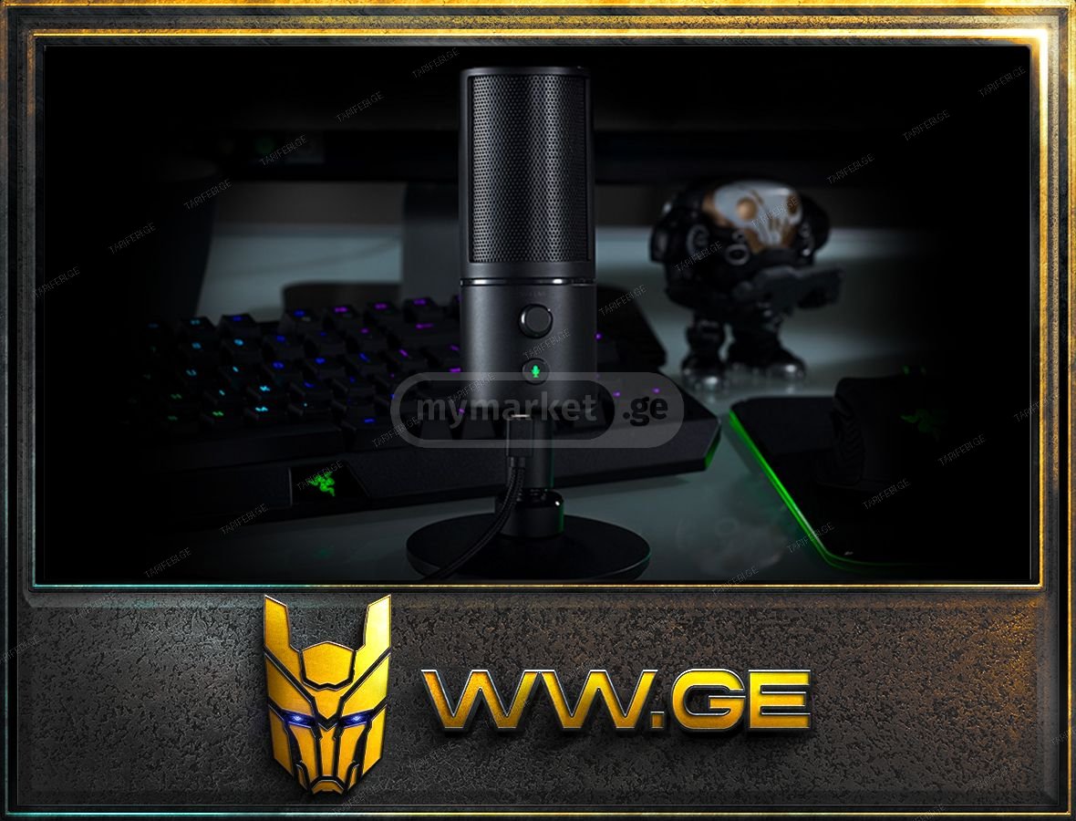 ✅Razer Seiren X USB Streaming Microphone - რეიზერის მიკროფონ