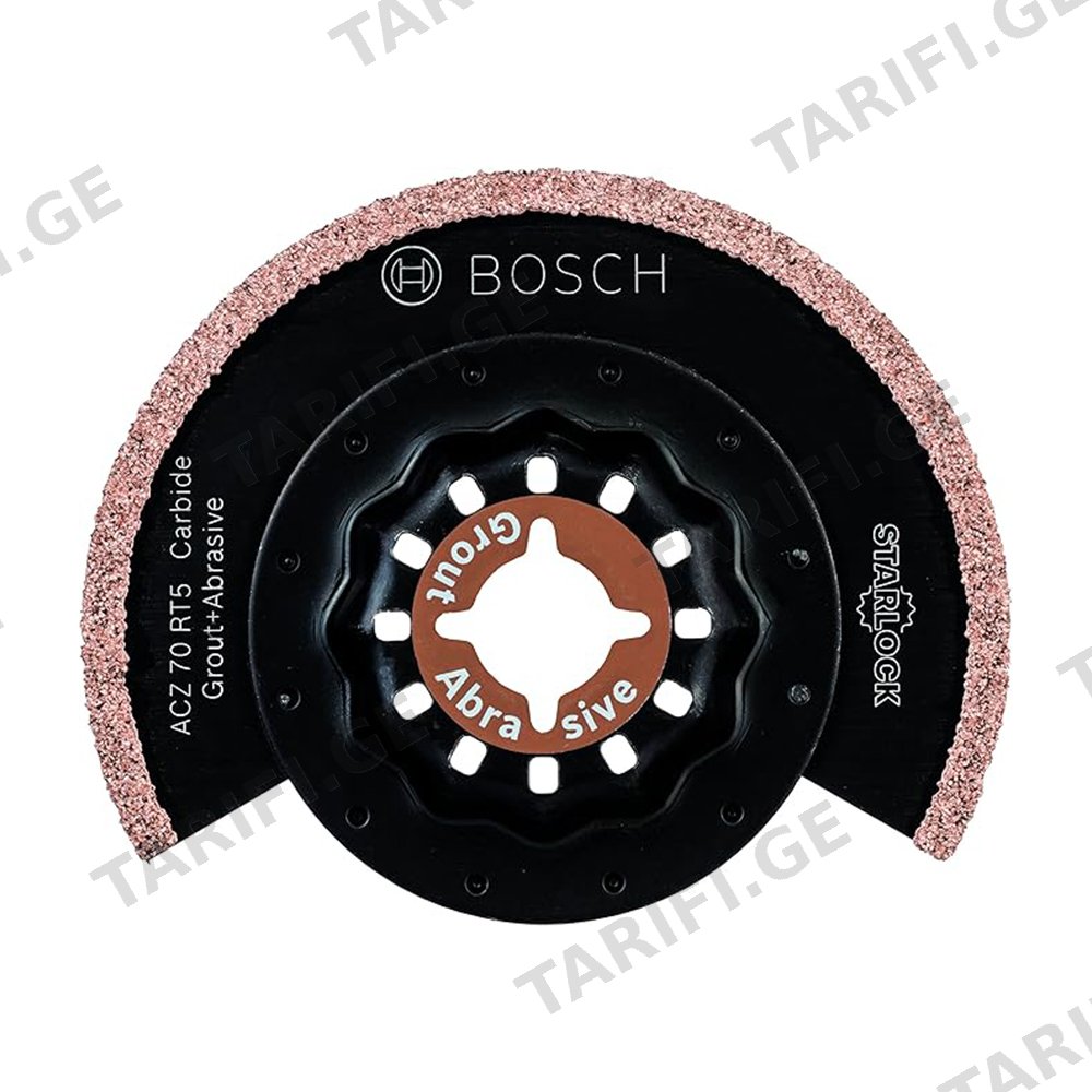 სეგმენტური ბალთა Bosch Starlock ACZ 70 RT5