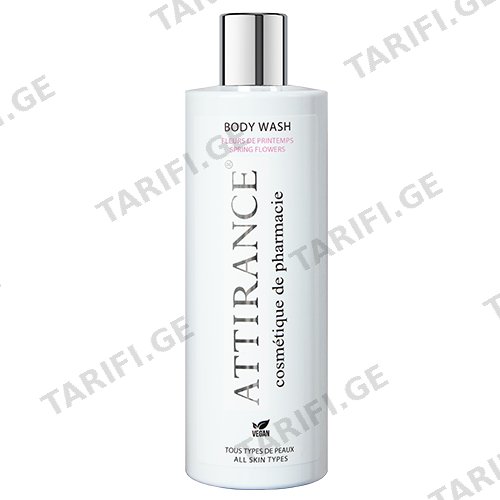 ატირანსი - შხაპის გელი გაზაფხულის ყვავილები ყველა ტიპის კანი 400მლ