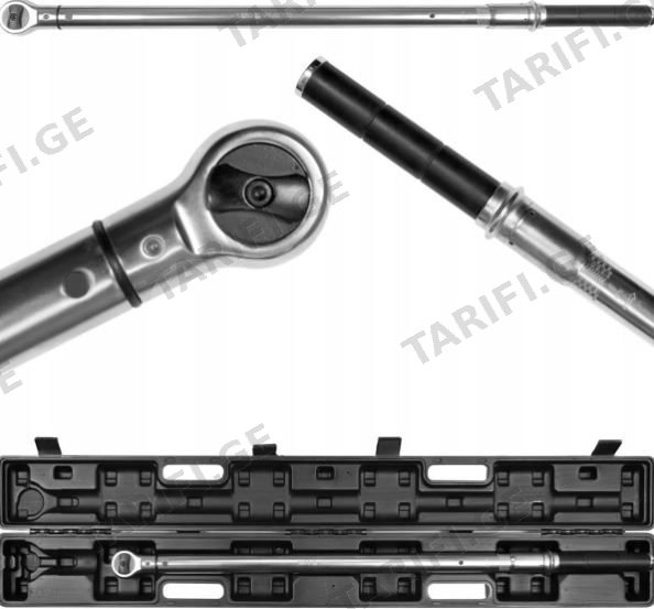 YATO დინამომეტრიული ქანჩის გასაღები 3/4" 200-1000 Nm YT