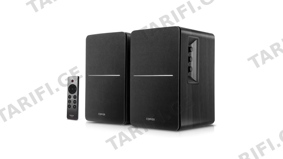 სტუდიური მონიტორი Edifier R1280DBs Active 2.0 Bluetooth Bookshelf Speaker Set, Modern Design With Latest Technology, 42W RMS, Black