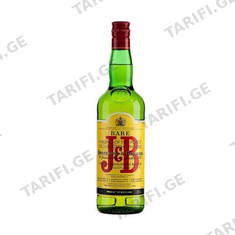 J & B ვისკი 40% 1 ლ