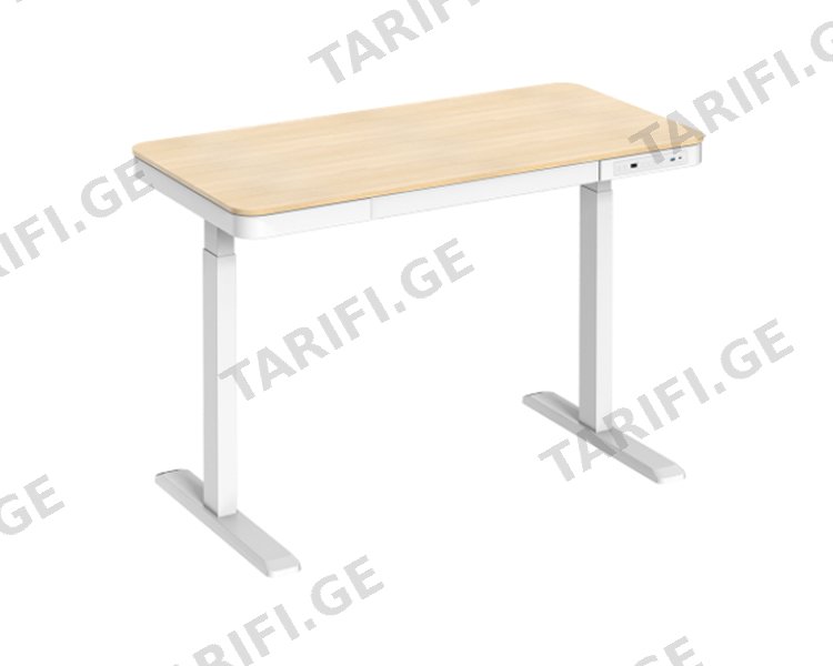 მაგიდა Vertex VX-1SSD-01NW Single Motor Sit-Stand Desk with Drawer & Memory Control