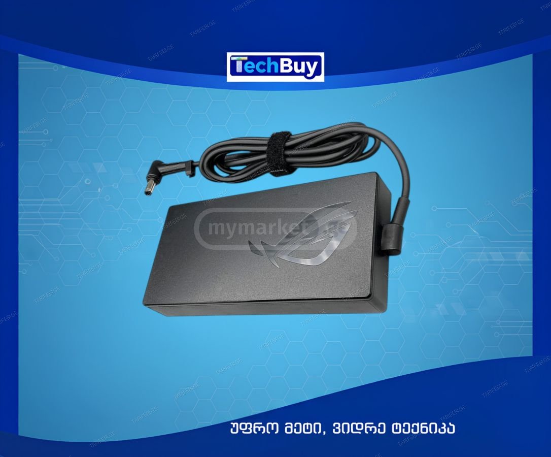 ASUS 200W ორიგინალი✅ (20V-10A) (6.0*3.7mm)