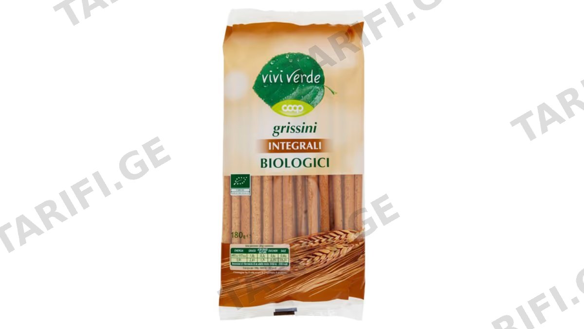 "COOP"- VIVI VERDE გრისინი 180 G