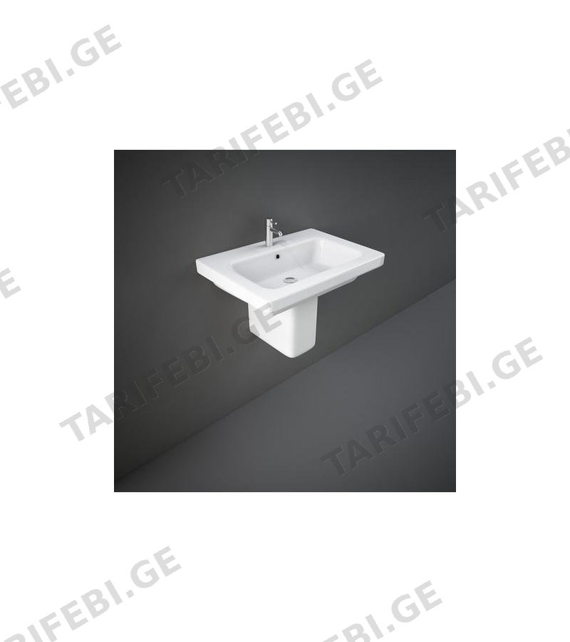 ფეხი ხელსაბანის მოკლე Caroline თეთრი, #CY0103AWHA RAK CERAMICS