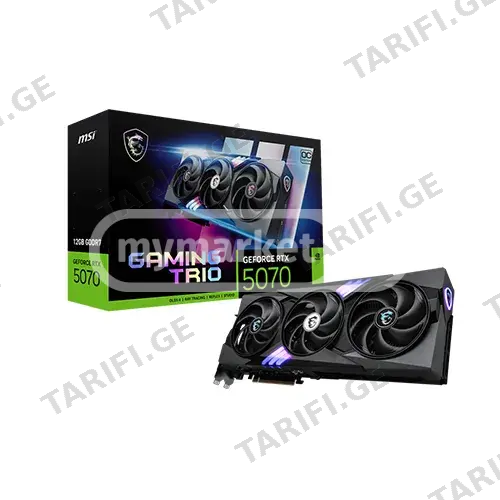ვიდეობარათი - Msi RTX 5070 12 GB Gaming Trio Oc