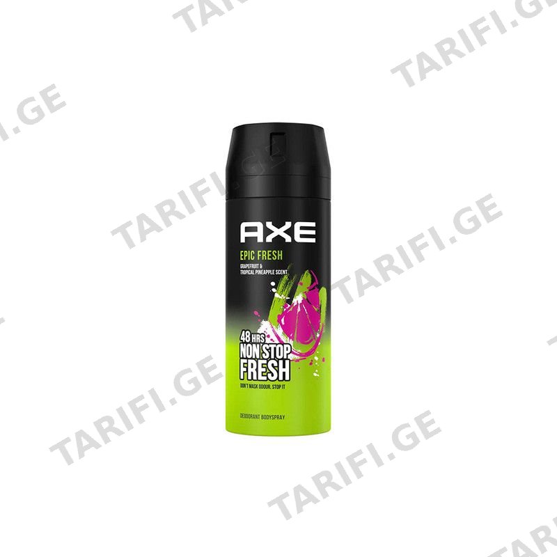 AXE Epic Fresh დეოდორანტი გრეიფრუტი&ტროპიკული ანანასი-50მლ
