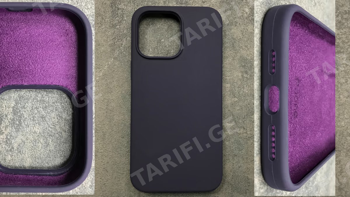 iPhone 14 Pro Deep Purple Silicone Case 💜