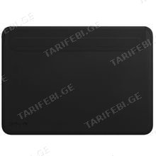 Proove Leather Sleeve MacBook 13"/13.3" black ლეპტოპის დამცავი