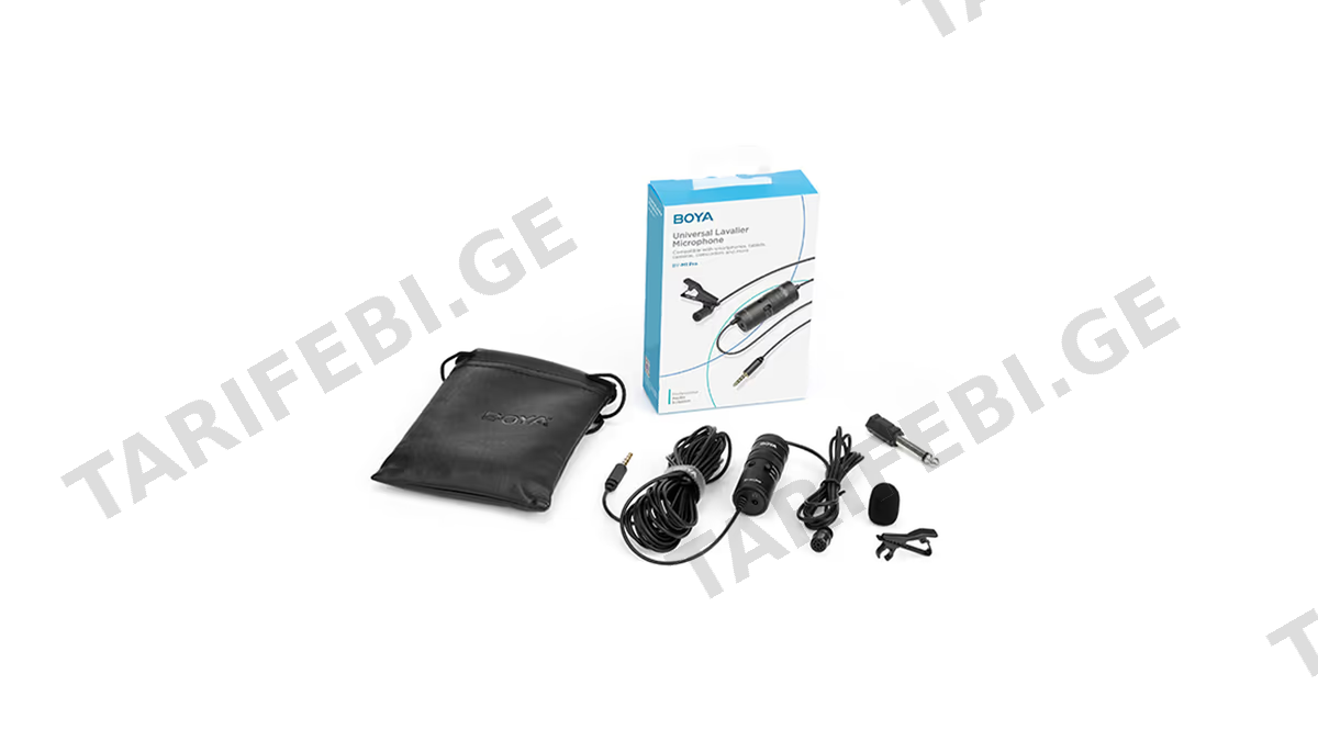 BOYA BY-M1 Pro Universal Lavalier Microphone (4166)