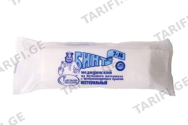 ბინტი 7*14სმ არასტერილური 3379 Bandage 7X14 non steril