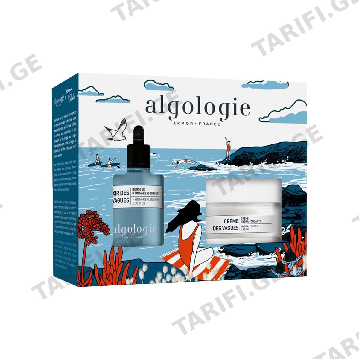 სასაჩუქრე ნაკრები Vagues Duo 2025 0845 ალგოლოჟი - Algologie