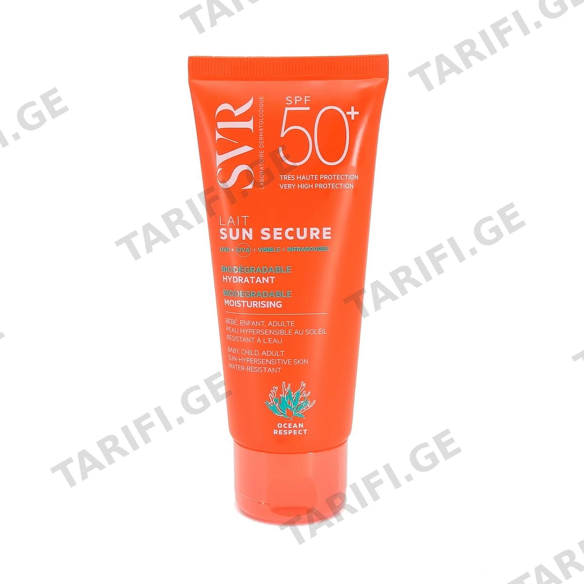 SVR - ესვიერი SUN მზისგან დამცავი ფლუიდი MILK SPF50+ 100 მლ 1996