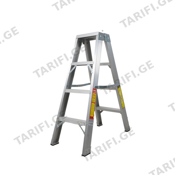 ალუმინის ორმხრივი კიბე 4X2 (JLB-1401)