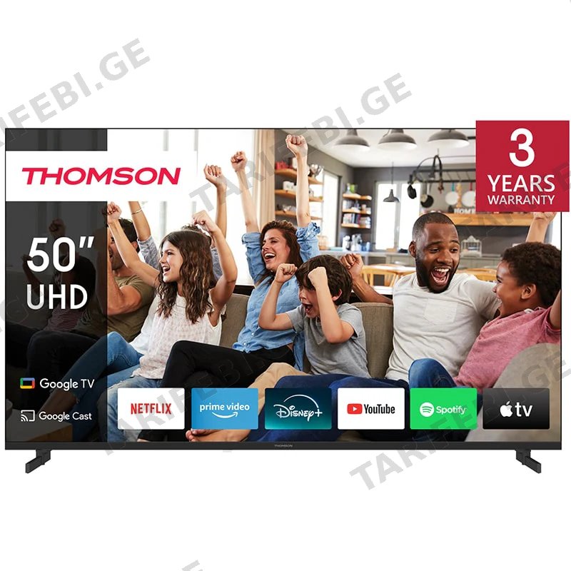 ტელევიზორი Smart 4K Thomson 50UG4S14 50 inch (126 სმ)