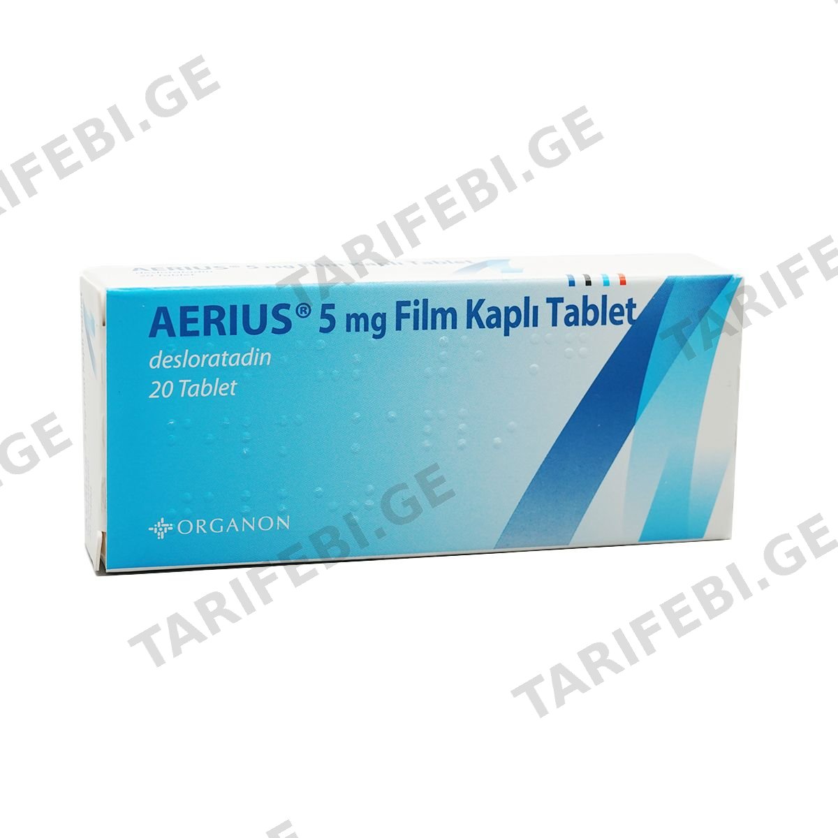 ერიუსი - Aerius 5მგ 20 ტაბლეტი