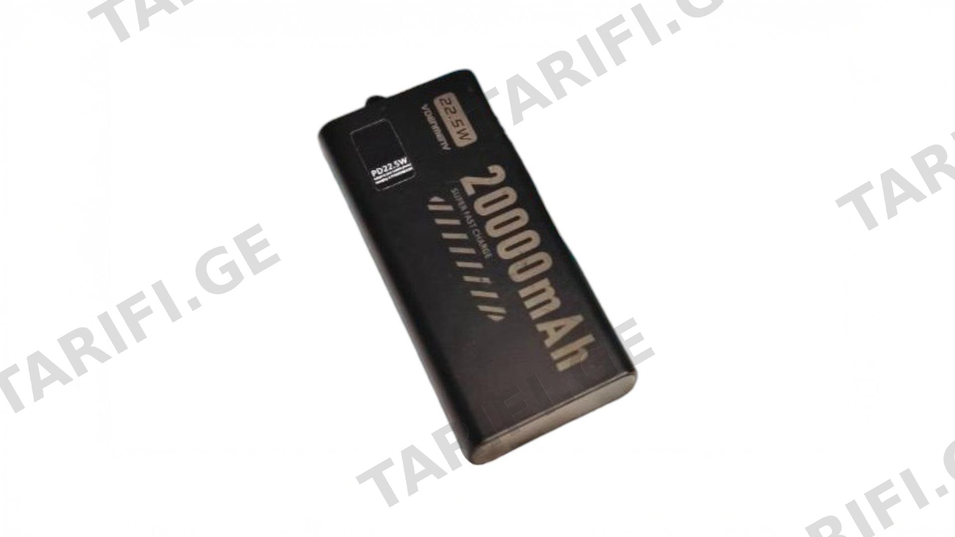 პორტატული დამტენი 20000 Mah Pd charger 22.5W სარეზერვო ელემენტი