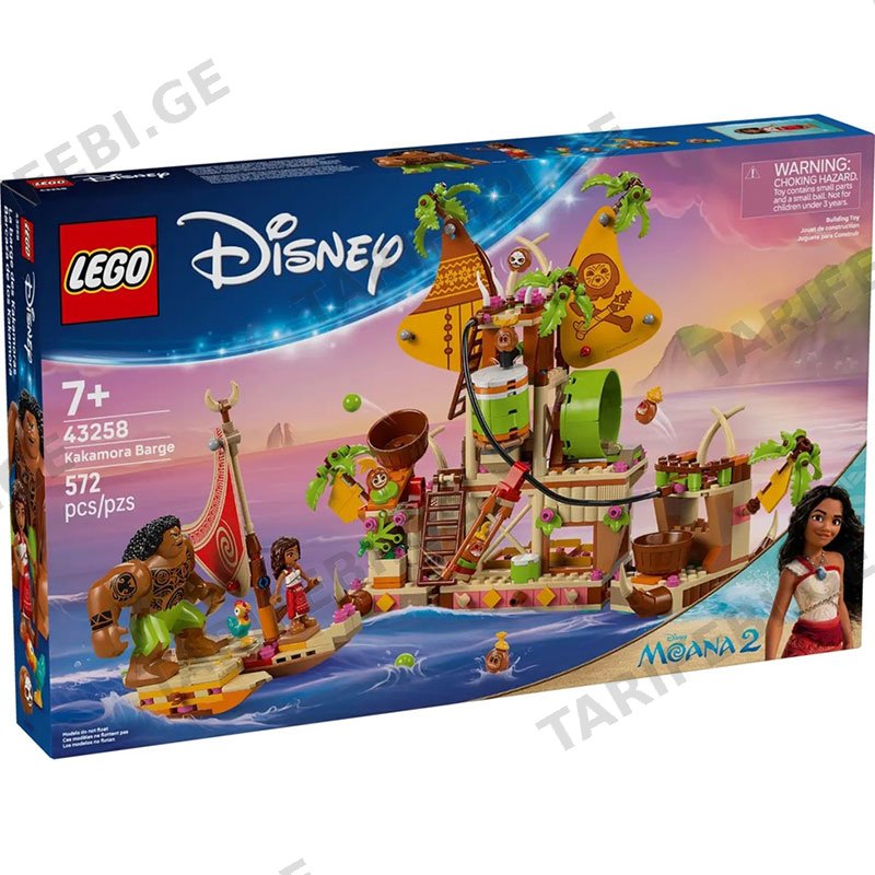 ასაწყობი კონსტრუქცია (ლეგო) LEGO 43258 CONSTRUCTOR DISNEY PRINCESS KAKAMORA BARGE