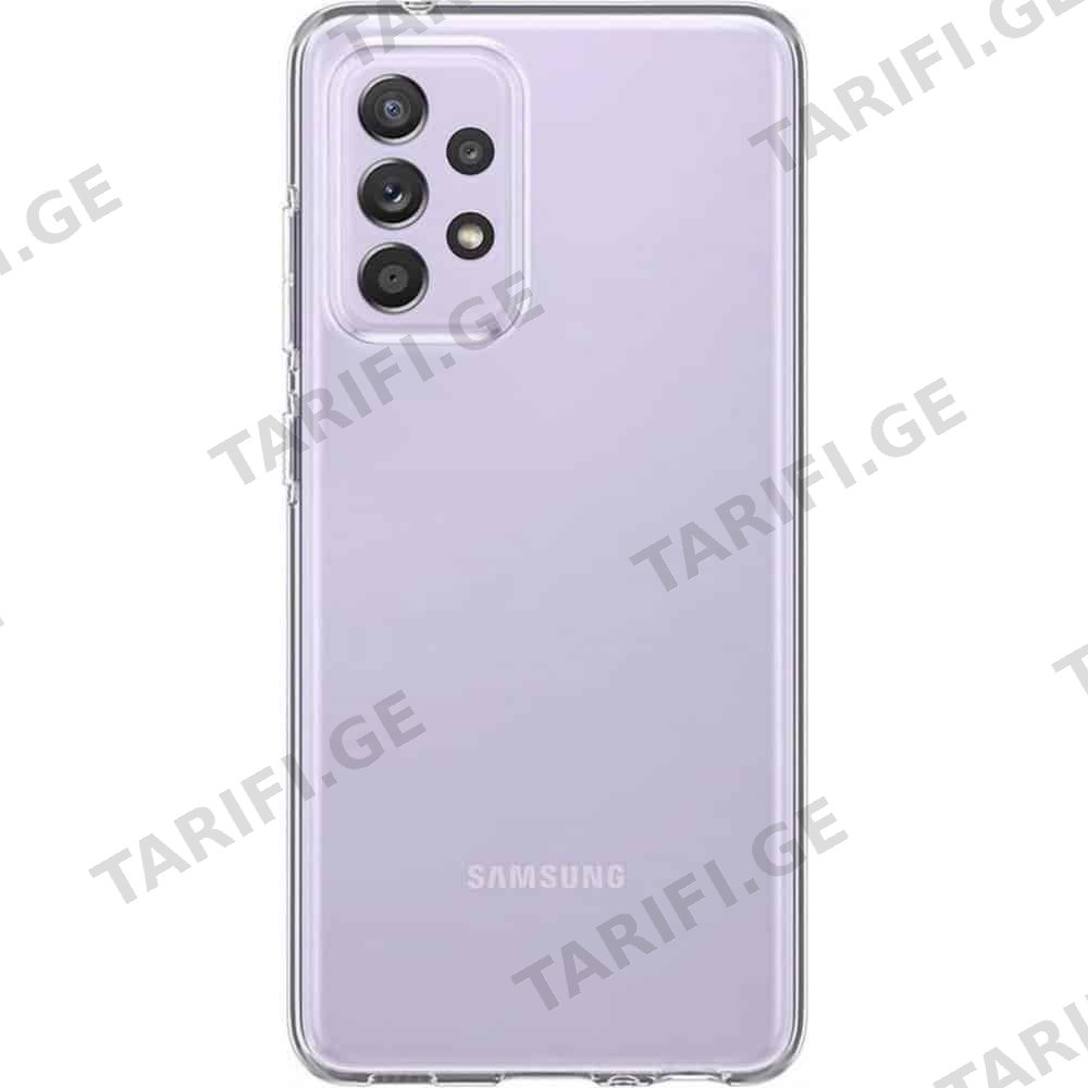 Samsung Galaxy A72 Lux Clear Case გამჭვირვალე სილიკონის ქეისი