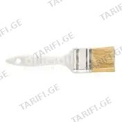ფუნჯი ბრტყელი თეთრი სახელურით 100მმ, 9600-386499