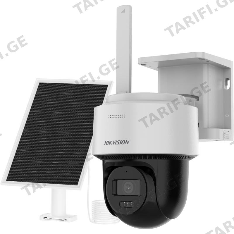 კამერა IP Hikvision,DS-2CFSP4/4G(2.8mm) 4MP,PT,Fixed, Mic/Spk,WL/IR 30m,4G,IP66,8W solar panel and 9000 mAh battery