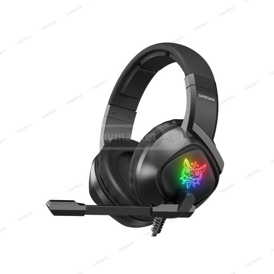 Onikuma K19 Gaming Headset Black (Wired Multi-Platform Compa