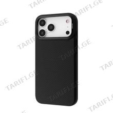Proove Force Armor Case with Magnetic Ring iPhone 17 Pro black მობილური ტელეფონის ქეისი