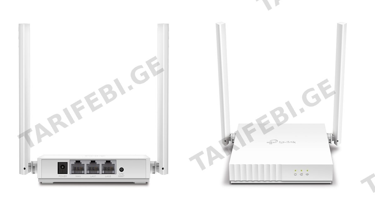 TP-Link TL-WR820N Wi-Fi როუტერი 300Mbps wireless Speed (3086)